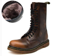 Load image into Gallery viewer, Unisex High Top Desert Tactical Military Boots Mens Work Safty Shoes Army Combat Boots Militares Tacticos Zapatos Autumn Botas